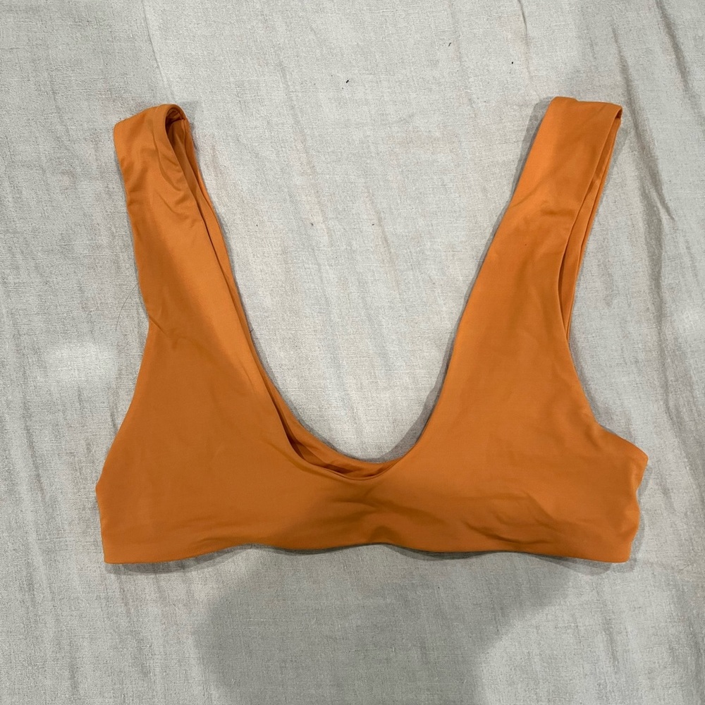 Toast swim scoop top - golden ochre